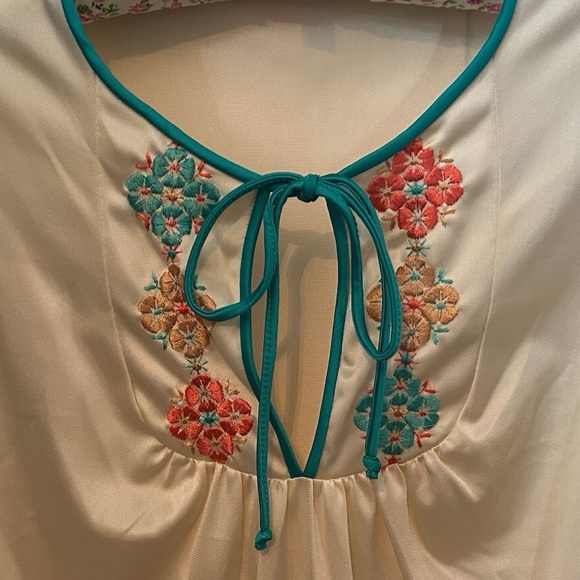 Vintage JCPenney Cottagecore Boho Nightgown - Picture 4 of 8